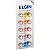 Pilha Bateria Botão LR54 AG10 LR1130 1.5v / Cartela com 10 unidades - Elgin - Imagem 1