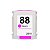 Compatível: Cartucho de Tinta 88 88XL C9392A C9392AL C9392AE para Impressora HP K550 K8600 K5400 / Magenta - 28ml - Imagem 1