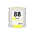 Compatível: Cartucho de Tinta 88 88XL C9393A C9393AL C9393AE para Impressora HP K550 K8600 K5400 / Yellow - 28ml - Imagem 1