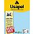 Papel Usapel Offset 60k / Azul UP25038 / A4 180g - 50fls - Imagem 1