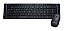 Combo Teclado + Mouse Office Preto sem Fio CM30 - Chinamate - Imagem 1