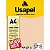 Papel Usapel Linho / Salmão UP25020 / A4 180g - 50 fls - Imagem 1