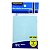 Bloco de Recado Adesivo Azul 76x102mm C/100fls - Masterprint MP 2023 - Imagem 1