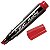 Pincel Marcador Permanente Recarregável Vermelho Bic Marking Ref: 9308901 - Bic - Imagem 2