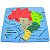 EVA Didático Mapa do Brasil - Evamax - Imagem 1