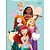 Caderno de Caligrafia Brochura Capa Dura 40 Folhas - Princesas Tilibra - Imagem 2