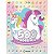 Livro para Colorir Unicornios 500 Adesivos 44 Páginas - Culturama - Imagem 1