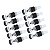 Kit com 10 Tintas Black Corante 664 673 Compatível para Epson L355 L365 L375 L380 L396 L495 L550 L575 100ml - Imagem 3