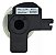 ROLO DE ETIQUETA TERMICA COMPATIVEL BROTHER DK22113 - 62MMX15,24MTS CONTINUA PRETO/TRANSP - Imagem 2