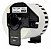 ROLO DE ETIQUETA TERMICA COMPATIVEL BROTHER DK22205 - 62MMX30,48MTS CONTINUA PRETO/BRANCO - Imagem 5