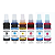 Kit 6 Cores de Tinta Sublimatica Black + Ciano + Magenta + Yellow + Ciano Light + Magenta Light - Imagem 1
