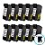 Compatível: Kit com 10 Cartuchos de Tinta HP 45 51645AL 15 C6615NL e Datadores desbloqueados - Imagem 1