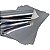 PAPEL PRATA LAMINADO/ARTESANATO 250G A4 - 10 FLS - Imagem 2