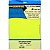 PAPEL AMARELO NEON 180G A4 20 FLS - Imagem 5