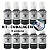 Kit com 10 Tintas Black Corante 504 544 Epson L3110 L3150 L4150 L4160 L6160 L6170 L6190 ET2700 ET3700 Black 127ml - Imagem 1