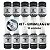 Kit com 10 Tintas Black Corante 504 544 Epson L3110 L3150 L4150 L4160 L6160 L6170 L6190 ET2700 ET3700 Black 127ml - Imagem 2