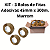 Kit 3 Rolos de Fitas Adesivas para empacotamento 45mmx300m Marrom - Imagem 1