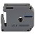 Fita para Rotulador Eletrônico compativel com Brother M-K831 MK831 12mmx8m Preto sobre Dourado - Imagem 4