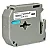 Fita para Rotulador Eletrônico M-K231 M231 MK231 12mm x 8m  Compatível com Brother PT-80 PT-70 PT80 PT70 Branco/Preto - Imagem 3