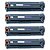 Kit 4 Cores Toner Compatível com HP 125A 128A 131A para M276nw M251nw M251n M276n CP1215 CM1312mfp CP1525nw - Imagem 4