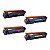 Kit 4 Cores Toner Compatível com HP CF500A CF501A CF502A CF503A para M281nw M281fdn M281fdw M280nw M254dn M254dw M254nw - Imagem 5