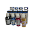 Kit 4 Cores Tinta Corante Compatível para Canon GI10 para G6010 G7010 G-6010 G-7010 - Imagem 1
