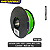 Filamento 3D - ABS Premium Verde Rolo 1KG (1.75mm) - Imagem 3