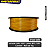 Filamento 3D - ABS Premium Dourado Rolo 1KG (1.75mm) - Imagem 1