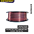 Filamento 3D - PLA Dreamy Crystal Preto/Vermelho 1KG (1.75mm) - Imagem 3