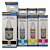 Kit 4 Cores Tinta Corante Compatível para Canon Ecotanque Pixma GI-190 G1100 G2100 G3100 - Imagem 1