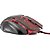 Mouse Gamer USB 3200DPI SPIDER 2 OM-705 Preto/Vermelho FORTREK - Imagem 3