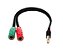Cabo Adaptador P3 (P2 Combo) P/Fone e Microfone ou Headset - Smartphone/Celular Xbox One Ps4 - Imagem 2