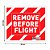 Adesivo Remove Before Flight Aviöes e Músicas - Imagem 2