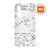 Capa para Smartphone Carta de voo - Xiaomi - Aviões e Músicas - Imagem 1