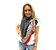 Lenço Básico Estampado Feminino  Colorido Hering - Imagem 1