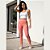 Calça Legging Com Listra - Cereja Rosa - Imagem 1