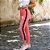 Calça Legging Com Listra - Cereja Rosa - Imagem 2