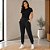 Calça Moletom Feminina Jogger 3D Com Bolsos Laterais Cereja Rosa - Imagem 4