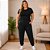 Calça Moletom Feminina Cereja Rosa Curves - Imagem 6