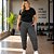 Calça Moletom Feminina Cereja Rosa Curves - Imagem 3