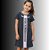Vestido Lettering Infantil Feminino Kely Kety - Imagem 10