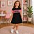 Vestido Infantil Ribana Canelada Kely & Kety - Imagem 3