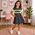 Vestido Infantil Ribana Canelada Kely & Kety - Imagem 4