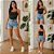 Blusa Regata em Viscose Feminina Listrada Cereja Rosa - Imagem 5