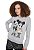 Blusa de Moletom Flanelada Fechada Cativa Disney Mickey & Minnie - Imagem 9