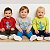Conjunto Infantil Moletom Estampa Dinossauro Tam 1 A 3 Rei Rex - Imagem 1
