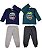 Conjunto Moletom Peluciado Infantil Awesome Dude Rex - Imagem 4