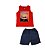 Conjunto Infantil Menino Verão Regata e Bermuda  2 peças - Rei Rex - Imagem 3