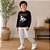 Conjunto Moletom Peluciado Infantil Discover Rei Rex - Imagem 5