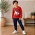 Conjunto Moletom Peluciado Infantil Discover Rei Rex - Imagem 2